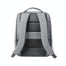 15.6-Inch Waterproof Laptop Backpack - Light Grey
