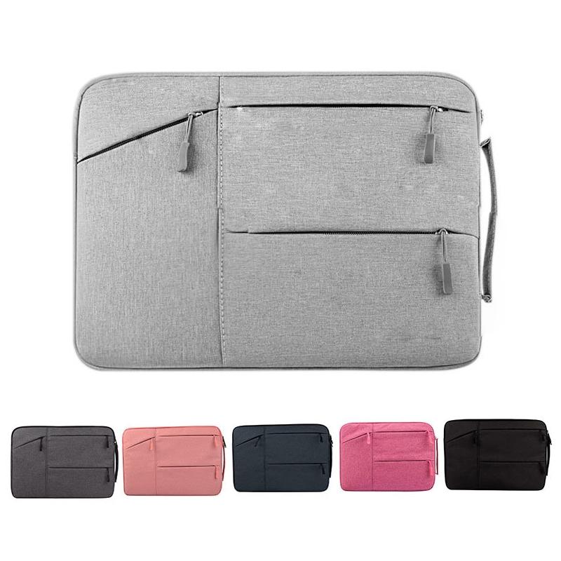 15.6 Inch Laptop Tablet Bag With Multiple Pockets - Portable And Stylish - Hc6579Lh 15.6 Inch Light Grey