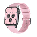 1.83 Inch Bt5.2 Smart Sport Watch Support Sleep / Heart Rate / Blood Oxygen / Temperature / Blood Pressure Health Monitor - Silver + Grey