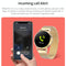 Smart Bracelet With Call Heart Bp Sleep And Oxygen Monitoring - Gold