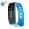 Waterproof Oled Bluetooth Smart Bracelet With Pedometer And Remote Capture For Android / Ios - Blue