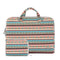11.6 Inch Simple Business Laptop Bag With Liner - Ls-116 - Canvas Diamond Lattice Light Green
