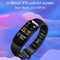 Smart Bracelet With Call Reminder Hr / Bp Monitoring Sleep / Sedentary Tracking And Remote Control - Blue