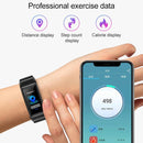 Waterproof Tft Smart Watch With Call And Health Monitoring - Blue