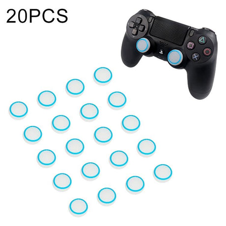 20 Luminous Silicone Gamepad Covers for Ps4 / Ps3 / Ps2 / Xbox360 / Xboxone / Wiiu - Blue