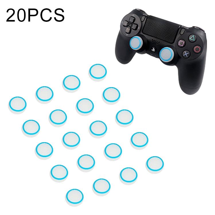 20 Luminous Silicone Gamepad Covers for Ps4 / Ps3 / Ps2 / Xbox360 / Xboxone / Wiiu - Blue