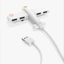 4-Port Usb Air Force One Hub - Blue