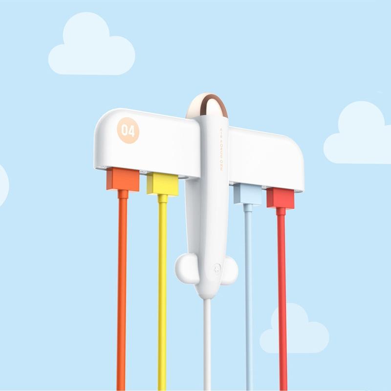 4-Port Usb Air Force One Hub - Blue