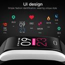 Waterproof Smart Bracelet With Call Heart Bp Sleep And Sedentary Monitoring - Ip67 - Blue