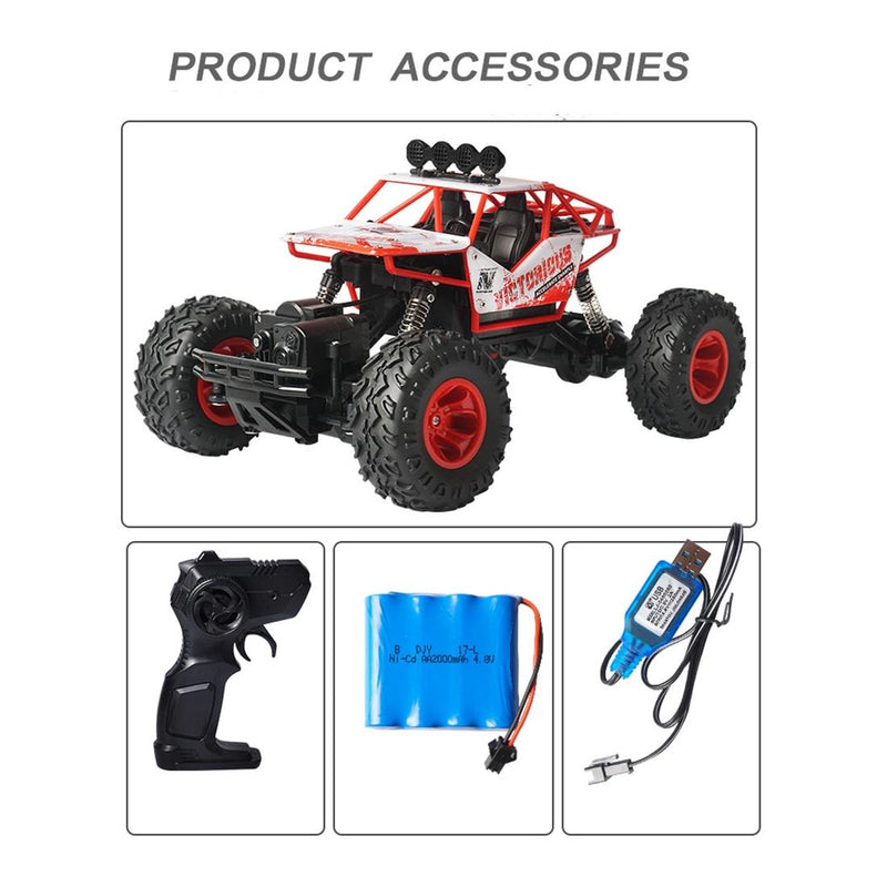 1 16 Wireless Remote Control Drift Off-road Toy Car - 2.4ghz - Blue