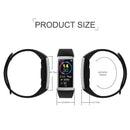 Waterproof Smart Bracelet With Call Reminder And Health Monitoring - Blue