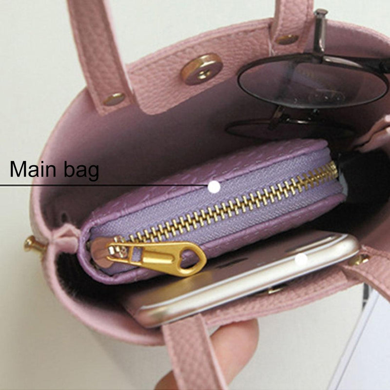 Leisure Single Shoulder Handbag For Mobile Phone - Mini Square