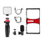 Vlogging Live Broadcast Kit With Led Fill Light Microphone Tripod Mount & Cold Shoe Head
