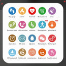 Waterproof Touch Screen Smartwatch - Ipx67 - Blue