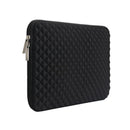 12-13 Inch Diamond Texture Laptop Liner Bag In Black - Lb0146L