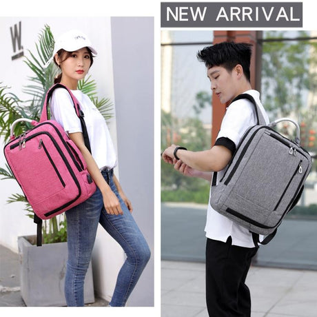 Multifunctional Oxford Laptop Backpack - Cxs-620 - Blue