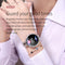 Waterproof Smart Bracelet With Lcd Screen And Heart Rate Monitor - Blue