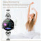 Waterproof Smart Bracelet With Lcd Screen And Heart Rate Monitor - Blue