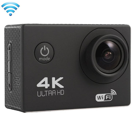 170 Degree Wide Angle Wifi Action Camera With Waterproof Case - Supports 64Gb Micro Sd