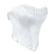 Strapless Push-Up Wedding Bra White Bustier Vest With Zip - Xxl
