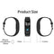Smart Bracelet With Heart Rate Monitor And Call Reminder - Waterproof - Purple