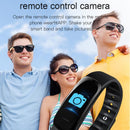 Smart Bracelet With Call Reminder Hr / Bp Monitoring Sleep / Sedentary Tracking And Remote Control - Purple
