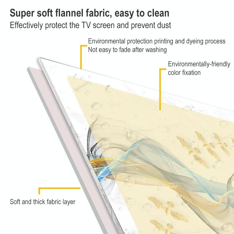 47 48 Inch Dust Proof Tv Cover Moon