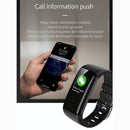 Waterproof Touch Screen Smartwatch - Ipx67 - Purple