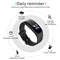 Waterproof Tft Smart Bracelet With Call / Heart / Sleep / Sedentary / Bp Monitoring - Purple