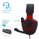 3.5Mm Noise-Canceling Gaming Headset With Retractable Mic 2M Cable - Black Purple