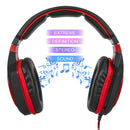 3.5Mm Noise-Canceling Gaming Headset With Retractable Mic 2M Cable - Black Purple