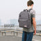 Multi-Function Canvas Laptop Backpack - Fits 15.6 Macbook Samsung Sony Dell Alienware Chuwi Asus Hp - 42X29X13Cm - Red
