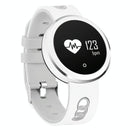 0.95 Inch Hd Oled Screen Display Bluetooth Smart Bracelet Ip68 Waterproof Support Pedometer / Sedentary Reminder / Heart Rate Monitor / Sleep Monitor Compatible With Android And Ios Phones - Red