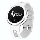 0.95 Inch Hd Oled Screen Display Bluetooth Smart Bracelet Ip68 Waterproof Support Pedometer / Sedentary Reminder / Heart Rate Monitor / Sleep Monitor Compatible With Android And Ios Phones - Red