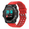 1.3 Inch Colour Round Screen Sport Smart Watch Support Heart Rate / Multi-Sports Mode - Red