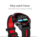 1.3 Inch Tft Screen Mtk2502C Bluetooth4.0 Silicone Watch Band Support Heart Rate Monitor & Pedometer & Sleep Monitor & Sedentary Reminder - Red