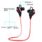 Wireless Bluetooth Earphones with Mic & Control - M8 - Red