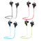 Wireless Bluetooth Earphones with Mic & Control - M8 - Red