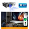 1080P Mini Theater Projector - 2000 Lumens Phone Version - Red