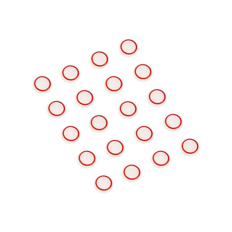 20 Luminous Silicone Gamepad Covers for Ps4 / Ps3 / Ps2 / Xbox360 / Xboxone / Wiiu - Red