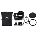 Aluminum Protective Cage With Uv Lens For Gopro Hero 2018 / 7 / 6 / 5 - 52Mm