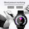 Waterproof Smart Bracelet With Heart Rate Monitor And Sleep Tracker - Red