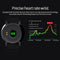 Waterproof Smart Bracelet With Heart Rate Monitor And Sleep Tracker - Red