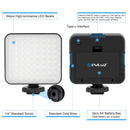 Vlogging Live Broadcast Kit With Led Fill Light Microphone Tripod Mount & Cold Shoe Head