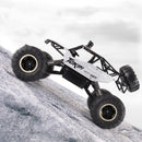 37cm Remote Control Bigfoot Climbing Car - 1 12 Alloy 4wd Cross-country Toy - Red