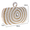 Stylish Pearl Handbag For Fashion Banquets And Parties - Red