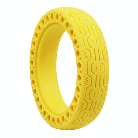 8.5 Electric Scooter Tire for Xiaomi Mijia M365 - Shock-absorbing Honeycomb Design - Red