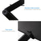 Adjustable Foldable Laptop Stand with Fans & Mouse Pad - Portable Aluminum - Red