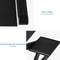 Adjustable Foldable Laptop Stand with Fans & Mouse Pad - Portable Aluminum - Red