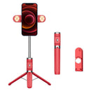 Bluetooth Remote Selfie Stick With Dual Fill Light And Tripod